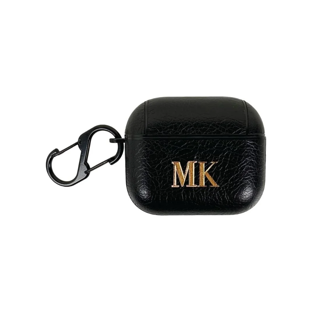 AirPods 3 and Pro Case - Black — Valerie Constance - Personalized